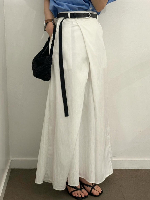 2024春尺寸已更新 韩国chic 设计感百搭半身裙长裙