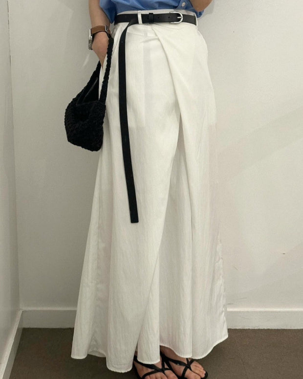 2024春尺寸已更新 韩国chic 设计感百搭半身裙长裙