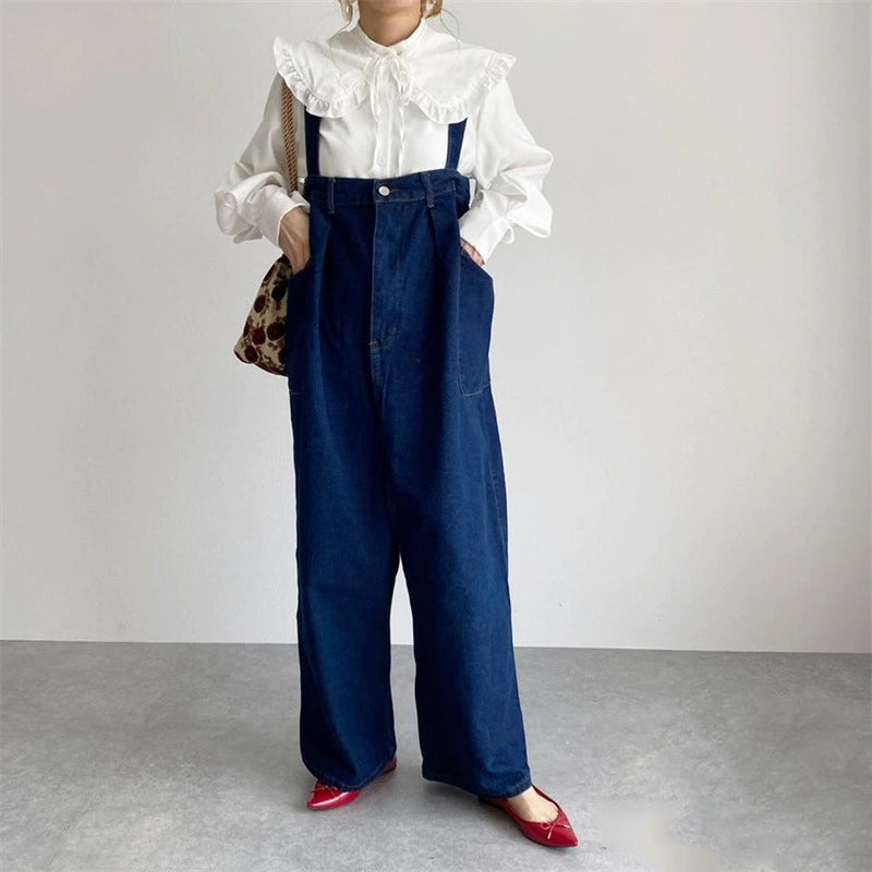 ID72 Overalls, Loose Fit, Slim Casual Pants, Overalls, Work Pants, Jumpsuits, Women's 