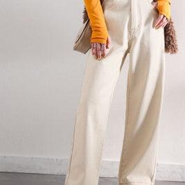 [売れ筋1位獲得！]美シルエット ハイウエストルーズデニムパンツ レディース ストレート ワイドシルエット 着回し力抜群 2025春夏新作 韓国風 カジュアル ID719