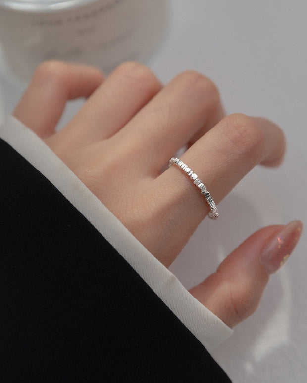 【455】925シルバーリング パールリング レディース 上品 おしゃれ ゴム仕様 フリーサイズ 指輪 重ね付け 韓国風