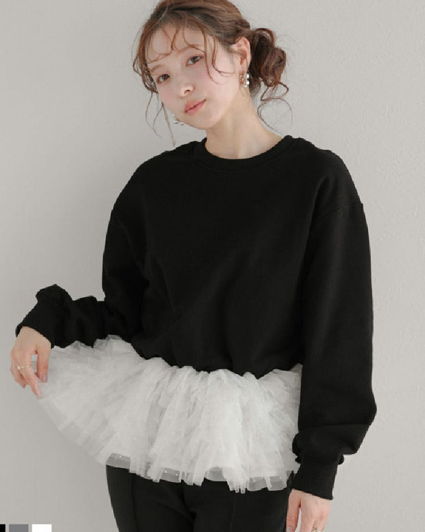 ゆったり 秋冬 メッシュ 拼接 パーカー インスタ 人気 甘い レディース トップス 上品 おしゃれ 快適 着心地 素材 シルエット トレンド デイリー カジュアル 大人 女性 フェミニン 透け感 軽量 ID2023