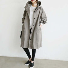 アウター トレンチコート ミドル丈 ウエストマーク 長袖 シンプル エレガント きれいめ系 スタイリッシュ フェミニン おしゃれ ID173