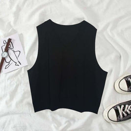 お得なバーゲン  セットアップ 無地 ゆったり Tシャツ ベスト ワイドパンツ 3点セット シンプル モード系 おしゃれ きれいめ系 カジュアル デイリーコーデ ID252