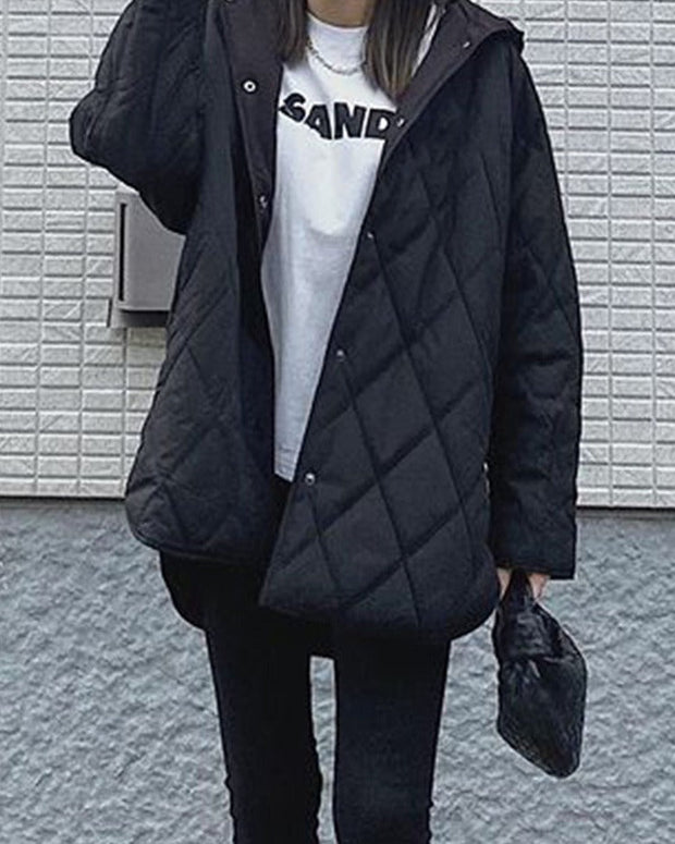 アウター レディース 中綿 コート 暖か ダウン フェイクダウン ベンチコート 防寒 微撥水 大きいサイズ 体型カバー ダウン 黒 秋 冬 ID1948