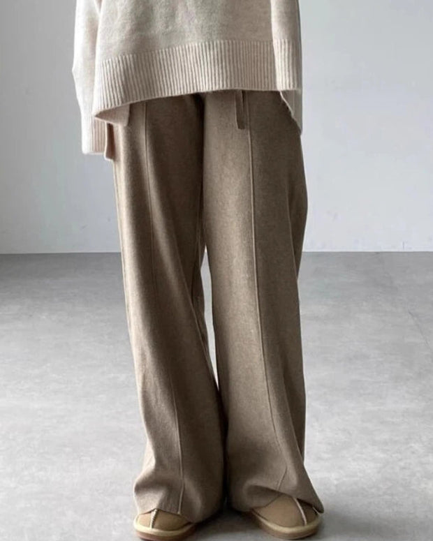 ワイドパンツ レディース ロング丈 ゆったり 美脚 体型カバー 通勤 きれいめ カジュアル 大人女子 シンプル 秋冬 新作 ID2018