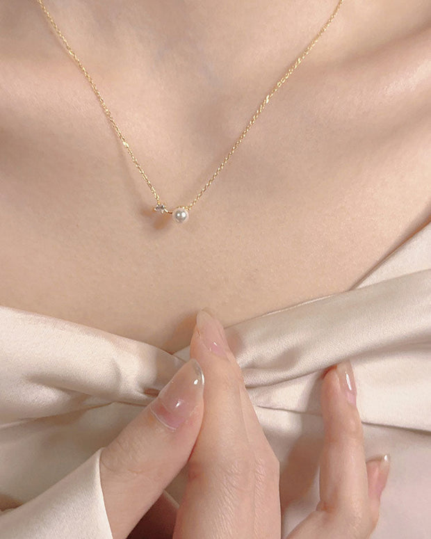 【462】パールネックレス レディース シンプル 上品 通勤用 アクセサリー 夏 高見え スキンジュエリー 華奢デザイン 新作