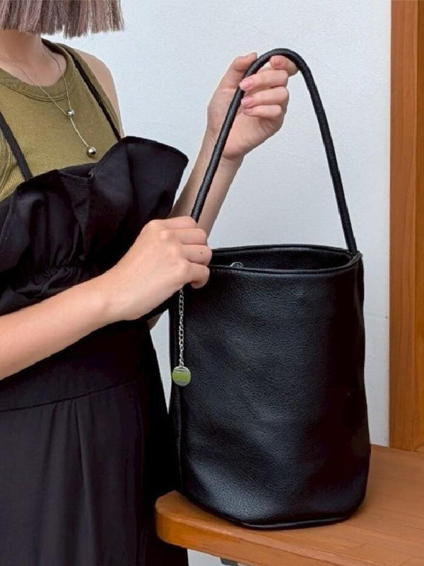 バケツバッグ バケットバッグ レディース 通勤 ワンショルダー ハンドバッグ シンプル トートバッグ ID1490