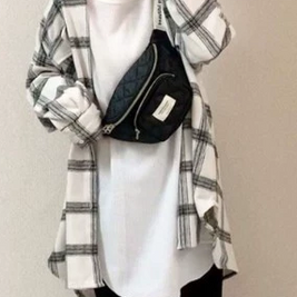 ID121 Shirt Checkered Pattern Loose Fit Thin Outerwear Long Sleeve Tops Perfect for Layering Natural Style Light and Stylish Recommended for Casual Coordination 