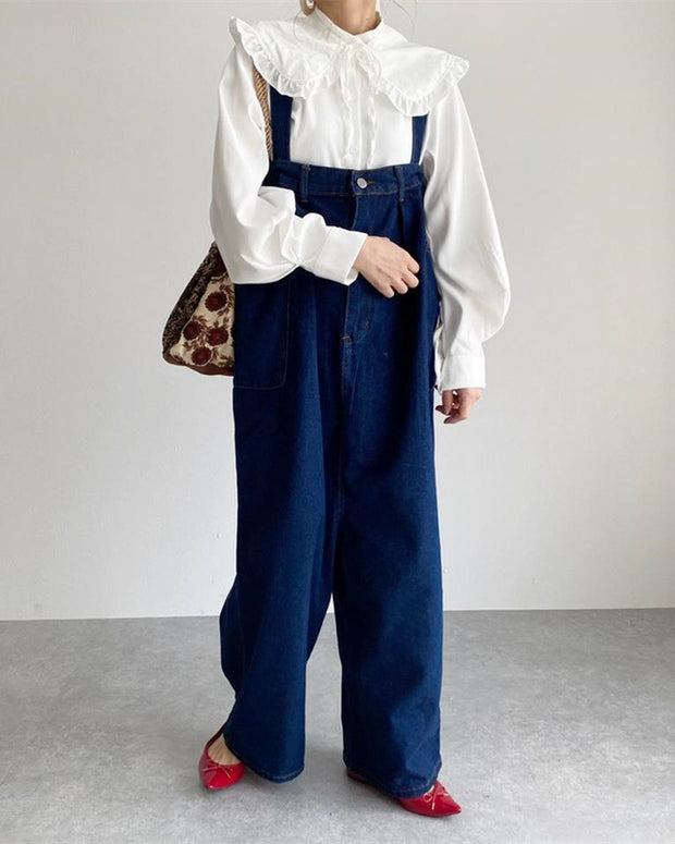 ID72 Overalls, Loose Fit, Slim Casual Pants, Overalls, Work Pants, Jumpsuits, Women's 