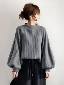 【2点セット】大人のゆるさら抜け感セットアップ トップス パンツ セットアップ  春 秋 冬 秋冬 春秋 カジュアル リラックス ゆったり 落ち感 ID1846