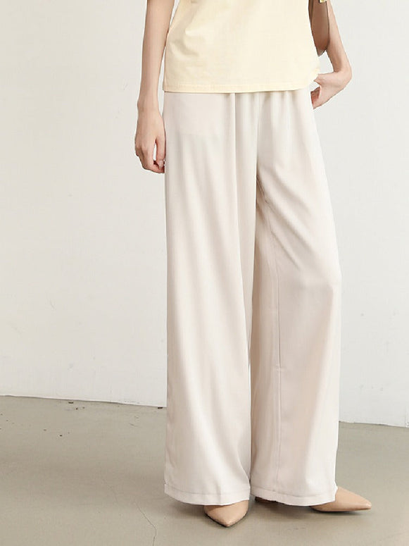 4色展開 ワイドパンツ レディース 春夏秋 ハイウエスト ストレートパンツ ゆったり 美脚効果 カジュアル おしゃれ 通勤 体型カバー 高見え ボトムス ID1332