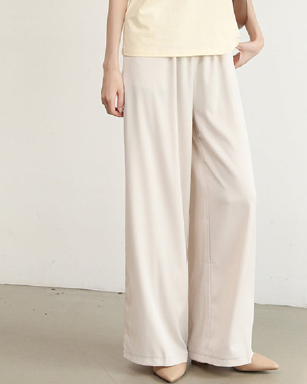 4色展開 ワイドパンツ レディース 春夏秋 ハイウエスト ストレートパンツ ゆったり 美脚効果 カジュアル おしゃれ 通勤 体型カバー 高見え ボトムス ID1332