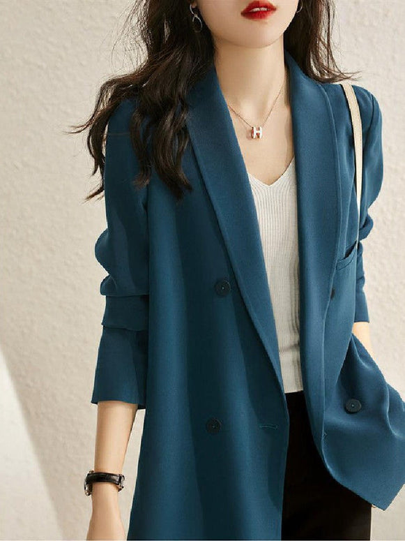 2色展開 テーラードジャケット 入園式 卒園式 通勤 レディース シンプル 長袖 アウター 春秋 スーツ風 羽織り 上品きれいめ ID1184