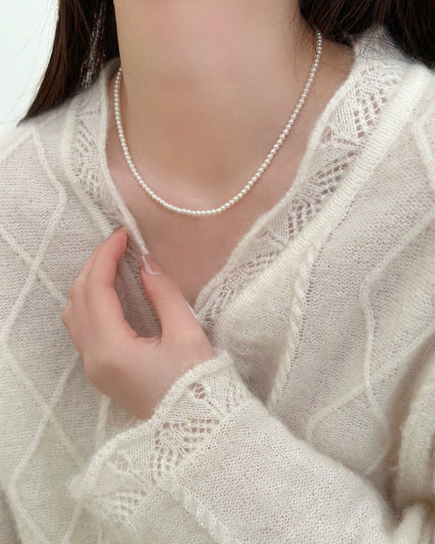 パール ネックレス レディース デザイン 上品 エレガント 通勤 お出かけ 入園式 卒業式 入学式 七五三 フォーマル アクセサリー ID1302