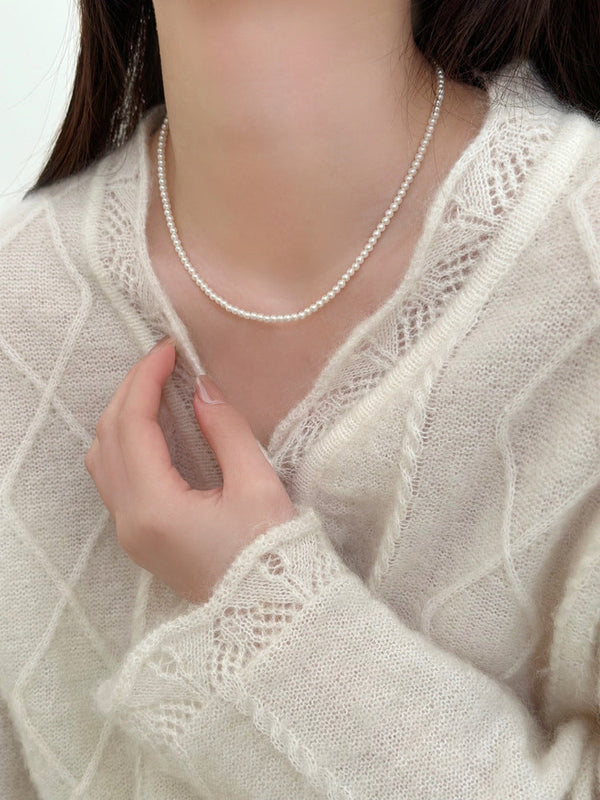 パール ネックレス レディース デザイン 上品 エレガント 通勤 お出かけ 入園式 卒業式 入学式 七五三 フォーマル アクセサリー ID1302