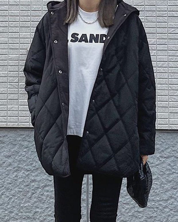 アウター レディース 中綿 コート 暖か ダウン フェイクダウン ベンチコート 防寒 微撥水 大きいサイズ 体型カバー ダウン 黒 秋 冬 ID1948