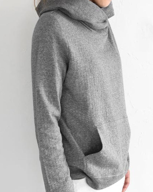 多色展開 合わせやすい パーカー プルオーバー レディース カジュアル ナチュラル トップス 大きいサイズ 春 秋 冬 ID1795