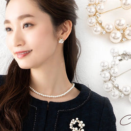 ランキング1位！ブローチ フォーマル 卒業式 卒園式 入学式 入園式 セレモニー ママスーツ パール キュービックジルコニア ピン 華やか 大人 上品 ゴールド シルバー チャコール ID1270